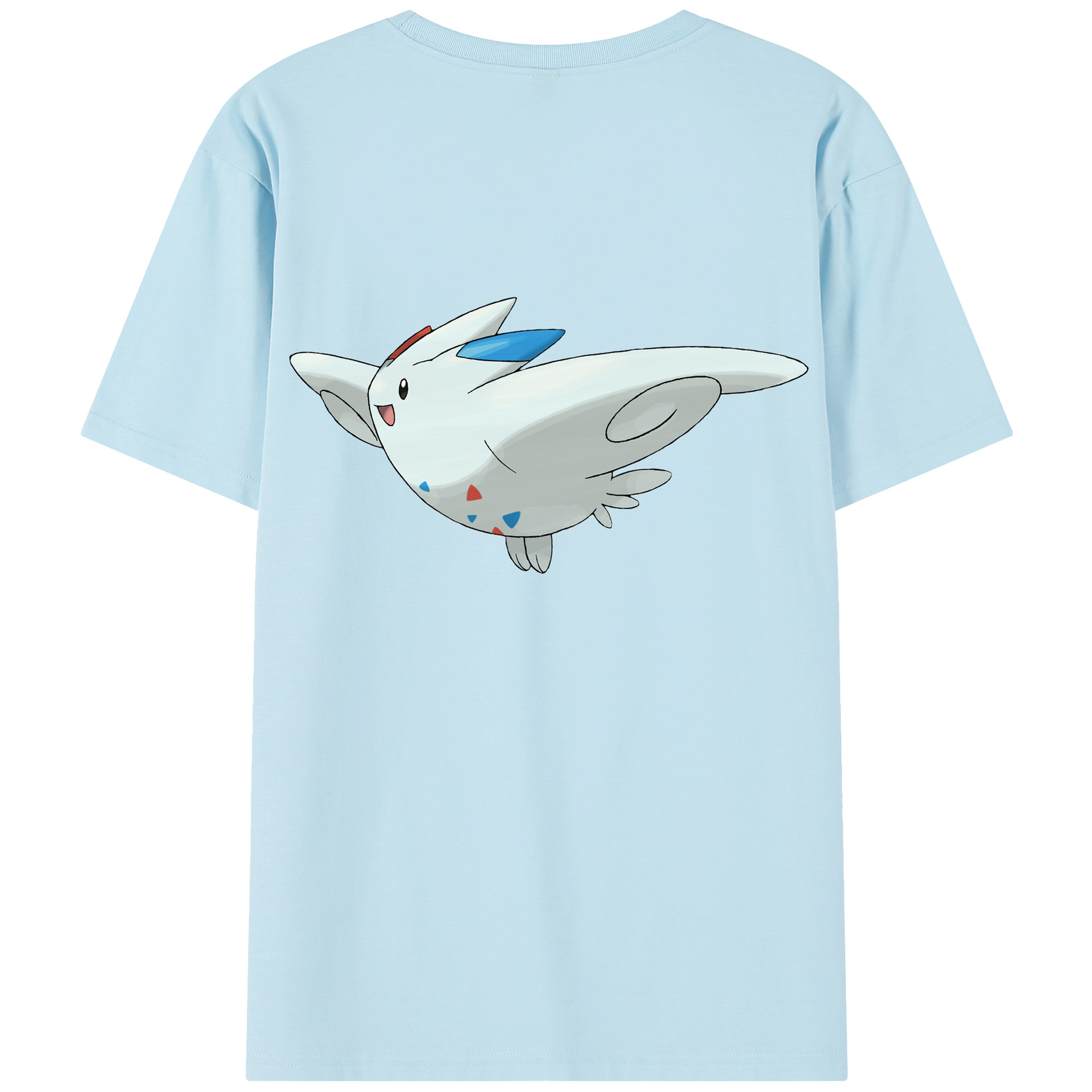 （画像用） ポケットモンスター Pokémon 綿100％半袖Tシャツ（背面プリント）
